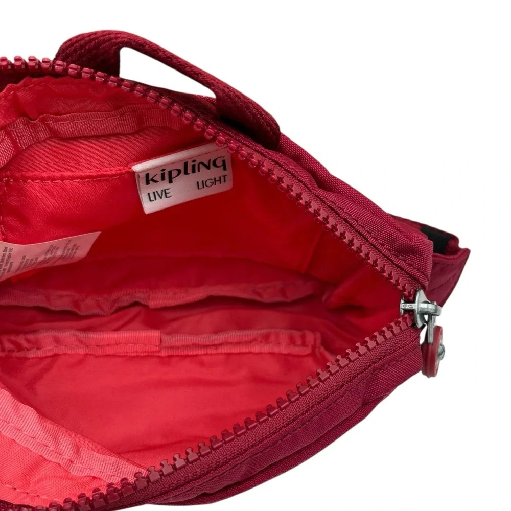 Kipling Womens Alys Waist Travel Pack Funky Red